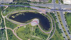 GNSS, runt sjön