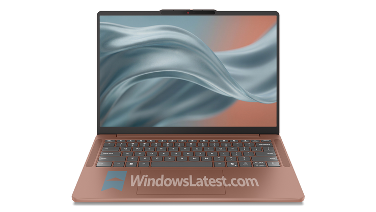 Läckt bild på Lenovo IdeaPad Vibe i orange-brunt.