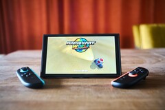 Nintendo Switch 2-konsolen i aktion (Bildkälla: Notebookcheck)
