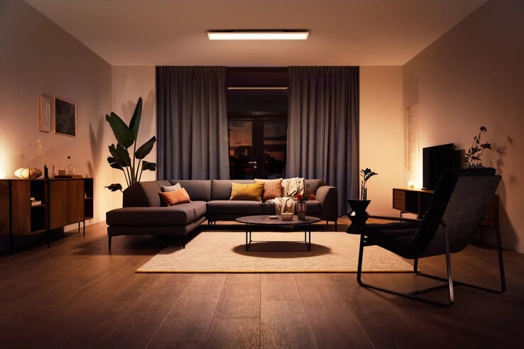 Den nya Philips Aurelle Rectangle Panel Light. (Bildkälla: Philips Hue)