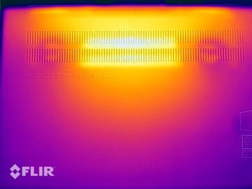 Belastningsprov av yttemperaturer (undersidan)