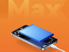 Note 17 Pro Max kommer också att ha stöd för 100 W snabbladdning. Bild: en reklambild som lyfter fram det stora batteriet.