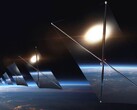 En representation av den satellitkonstellation som kommer att skickas ut i rymden av Reflect Orbital. (Bildkälla: Reflect Orbital)