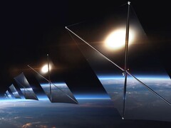 En representation av den satellitkonstellation som kommer att skickas ut i rymden av Reflect Orbital. (Bildkälla: Reflect Orbital)