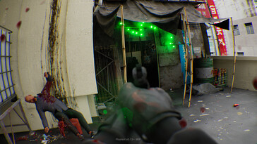 På bilden: En skärmdump från spelet Better Than Dead.