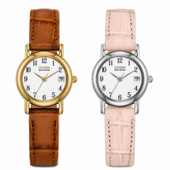 Citizen EW1277-15A och EW1273-08A (från vänster till höger)