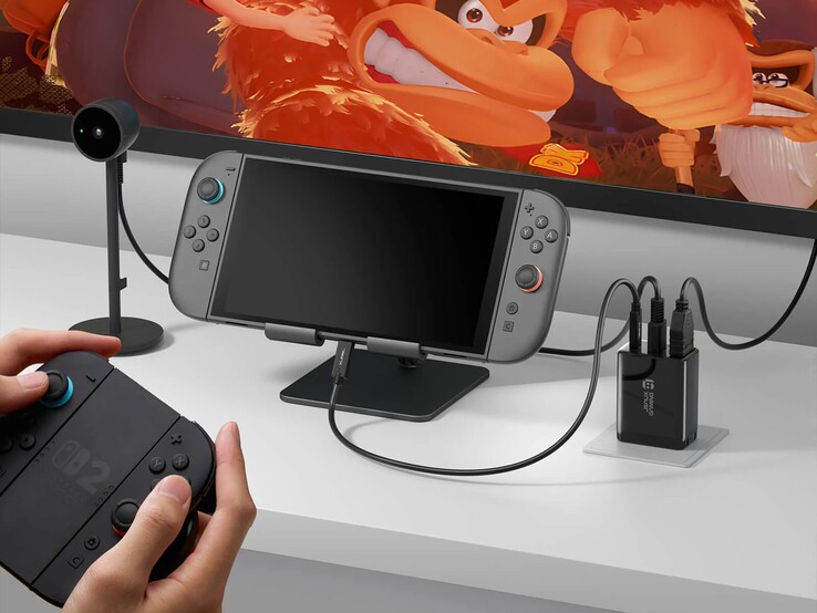 OmniCentro Charger Dock för Switch 2 är ett mindre och billigare alternativ till den officiella Switch 2-dockan. (Bildkälla: JSAUX)