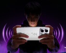 Legion Y70 2026 kommer att släppas i Kina den 19 maj. På bilden: en kampanjbild som visar telefonens vita färgalternativ.