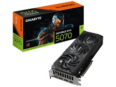 Produktbild på Gigabyte GeForce RTX 5070 WINDFORCE SFF GPU. (Bildkälla: Amazon)