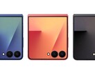 En första verklig bild av Samsung Galaxy Z Flip7 med förpackningen och locket påslaget cirkulerar nu på nätet. (Bildkälla: Evan Blass)