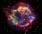 En bild som visar resterna av supernovan Cassiopeia A. (Bildkälla: WikiImages - Pixabay)