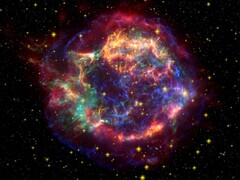 En bild som visar resterna av supernovan Cassiopeia A. (Bildkälla: WikiImages - Pixabay)