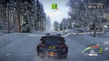 Bild: En skärmdump från spelet WRC 7: FIA World Rally Championship.