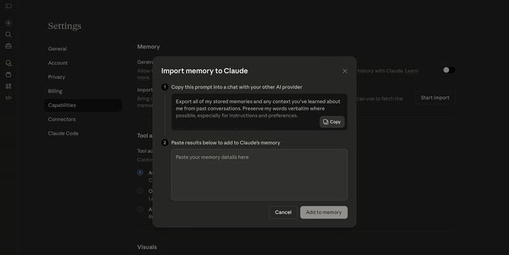 Importfunktionen är nu tillgänglig även för den kostnadsfria nivån.
