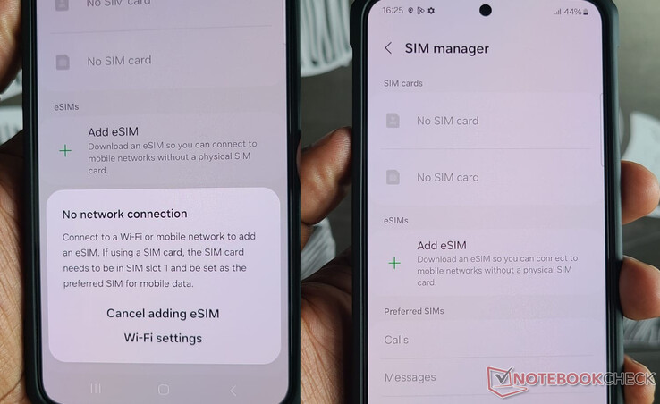 Konvertera ditt fysiska SIM-kort till eSIM-kort på en Samsung-telefon (Bildkälla: Antony Muchiri)