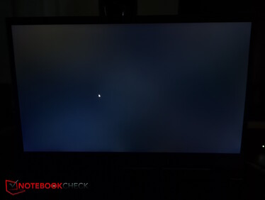 Endast mindre blödningar på skärmen