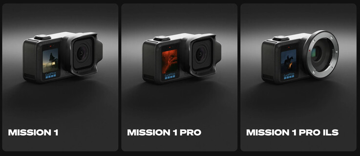 GoPro Mission 1-serien har också en 14% större bakre OLED-skärm än Hero 13 Black.