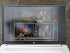 Utomhus under starkt mulet väder