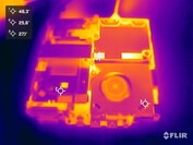 HP Pro Mini 400 G9 stresstest (utan hölje)