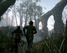 En bild som visar två karaktärer i A Plague Tale: Innocence, som nu säljs med 90 % rabatt på Steam.