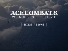 Banner för Ace Combat 8: Wings of Theve visas