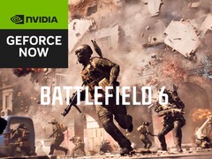 Battlefield 6 Nvidia GeForce Nu banner (Bildkälla: EA, Nvidia med ändringar)