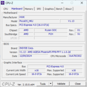 CPU-Z moderkort