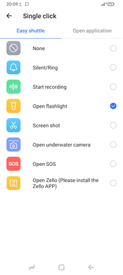 Välja vad den anpassade åtgärdsknappen gör. (Bildkälla: Sergey Tarasov - Notebookcheck)