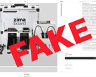 Falsk butik för Zima-produkter