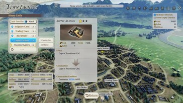 Nobunagas Ambition: Awakening Complete Edition Switch 2 UI (Bildkälla: Nintendo of America)