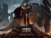 DOOM Slayer står på toppen av ett slagfält i den officiella key art för DOOM: The Dark Ages (Bildkälla: DOOM: The Dark Ages, med tillstånd av Keymailer)