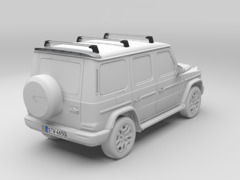 Den kommande Mercedes G-Klass EQ förblir uppenbarligen trogen G-Klassens boxiga utseende. (Bildkälla: Mercedes-Benz)