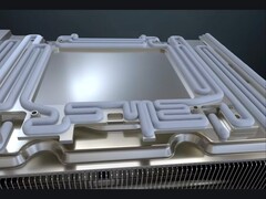 Gigabyte använder en serverklassad termisk gel i flera av sina GPU:er som appliceras med hjälp av en helt automatiserad process. (Bildkälla: AORUS YouTube-kanal)