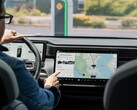 En Rivian EV som kör Google Maps. (Bildkälla: Rivian)