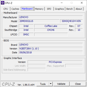 CPU-Z Moderkort