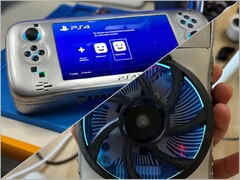 PS4 Portable V2 med GTX 750-fläkt på baksidan.