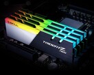 G.Skill Trident Z Neo Series DDR4 RAM installerat i moderkortet (Bildkälla: G.Skill med ändringar)