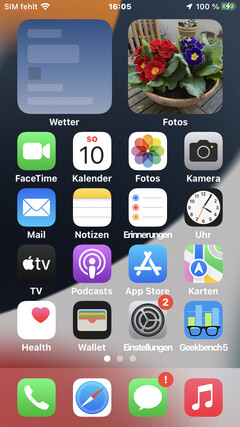 Apple iPhone SE 2022 iOS 15.4 programvara