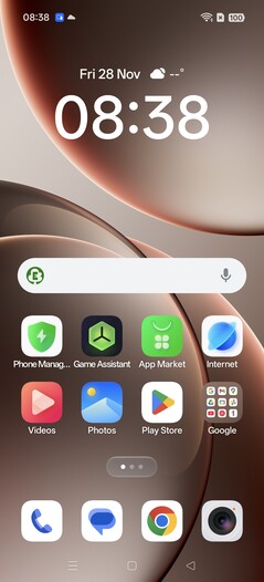 Oppo Find X9 programvara