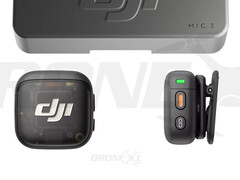DJI Mic 3 kommer att vara något större än Mic Mini och betydligt mindre än Mic 2. (Bildkälla: via DroneXL &amp;amp; Jasper Ellens)