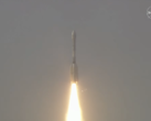 NISAR:s bärraket lyfter från Satish Dhawan Space Center (Bildkälla: ISRO)