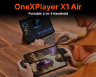 One-Netbook erbjuder OneXPlayer X1 Air i två processorvarianter. (Bildkälla: One-Netbook)