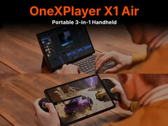 One-Netbook erbjuder OneXPlayer X1 Air i två processorvarianter. (Bildkälla: One-Netbook)