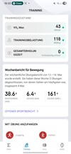 Amazfit Active 2: Träning