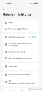 Inställningsmenyn
