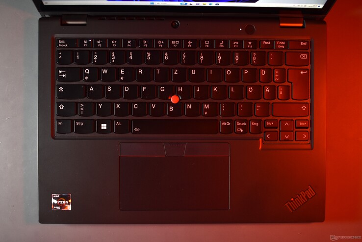 ThinkPad L13 Yoga G4 AMD: tangentbordsyta