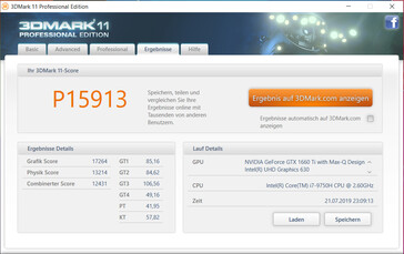 3DMark 11: Nätadapter