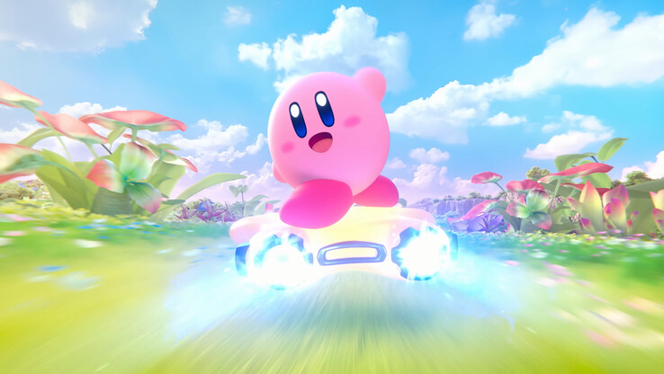 Kirby i det kommande Kirby Air Riders Switch 2-spelet (Bildkälla: Nintendo of America)