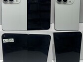 En läckt modell av iPhone Ultra i vitt.