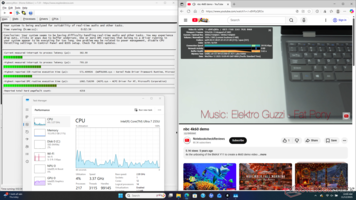 LatencyMon visar inga tappade bildrutor när 4K60-video spelas upp och inga större DPC-problem